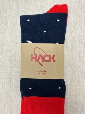 CanaryxCisco Systems dress socks